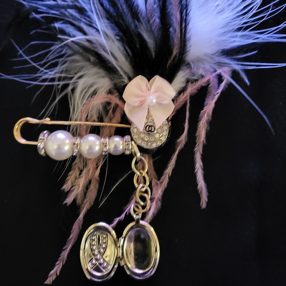 Hand made brooch - Picture 4 of 4